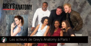 Lire la suite à propos de l’article Greyscon : les acteurs de Grey’s Anatomy à Paris !
