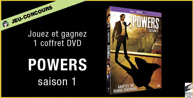 You are currently viewing Gagnez un coffret DVD de la série Powers !