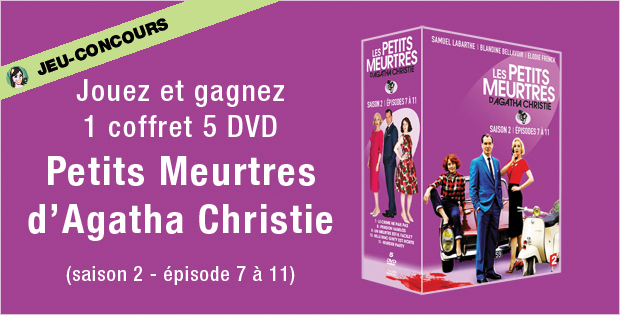 You are currently viewing [FINI] Votre coffret DVD des Petits Meurtres d’Agatha Christie pour Noël !