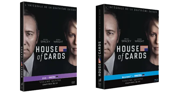 dvd house of cards saison 4