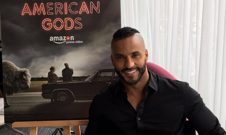 ricky whittle american gods interview