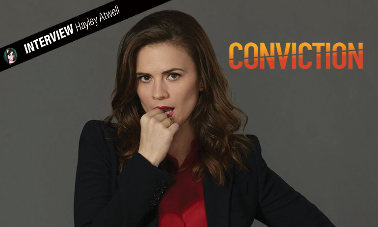 You are currently viewing Hayley Atwell défend sa série avec Conviction !