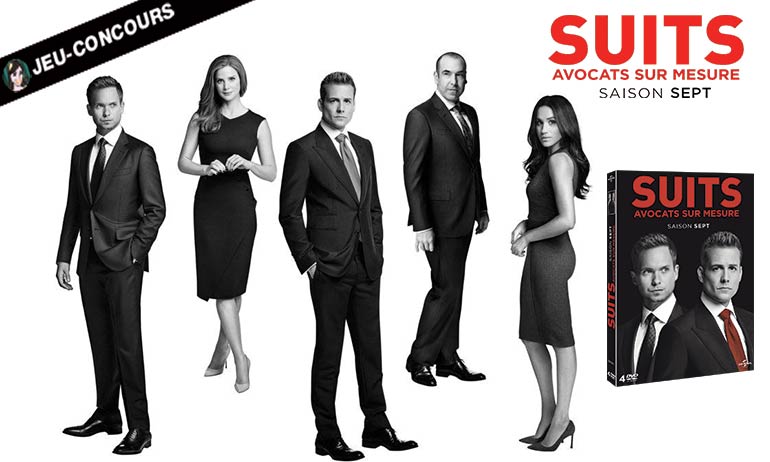 You are currently viewing Suits saison 7 et dernière saison avec Meghan Markle, DVD à gagner !