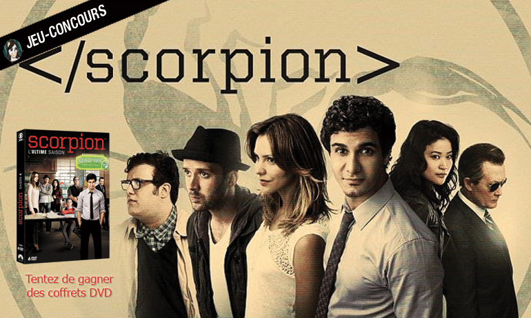 jeu concours scorpion bon plan série DVD gratuit bon reduc