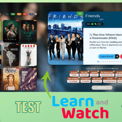 learn and watch apprendre des séries en regardant des séries