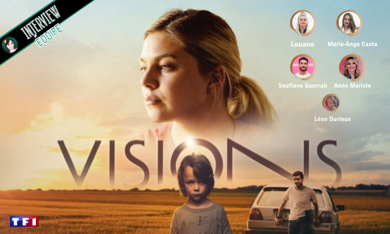 You are currently viewing VISIONS : interview bien réelle avec Louane et l’équipe de la série !