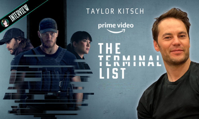Interview Taylor Kitsch dans THE TERMINAL LIST !