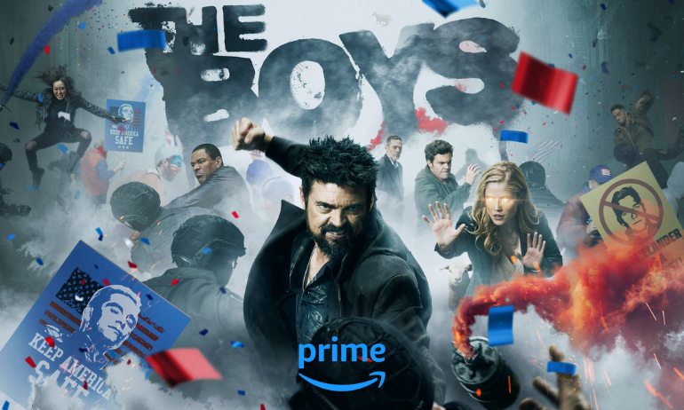 You are currently viewing THE BOYS saison 4 : Homelander au pouvoir, des heures sombres pour THE BOYS !