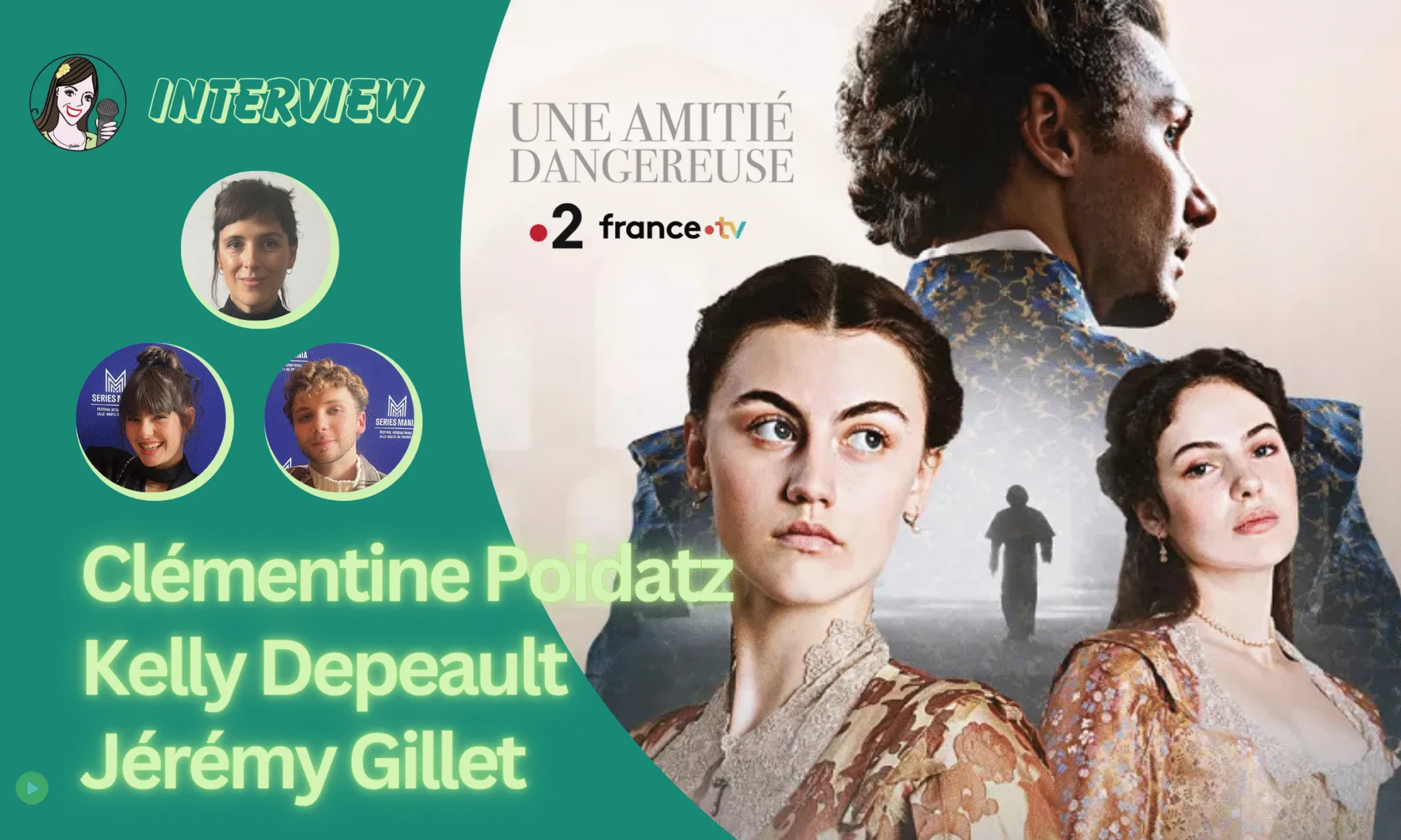 [VIDEO] UNE AMITIÉ DANGEREUSE : confidences royales de Kelly Depeault et Jérémy Gillet !