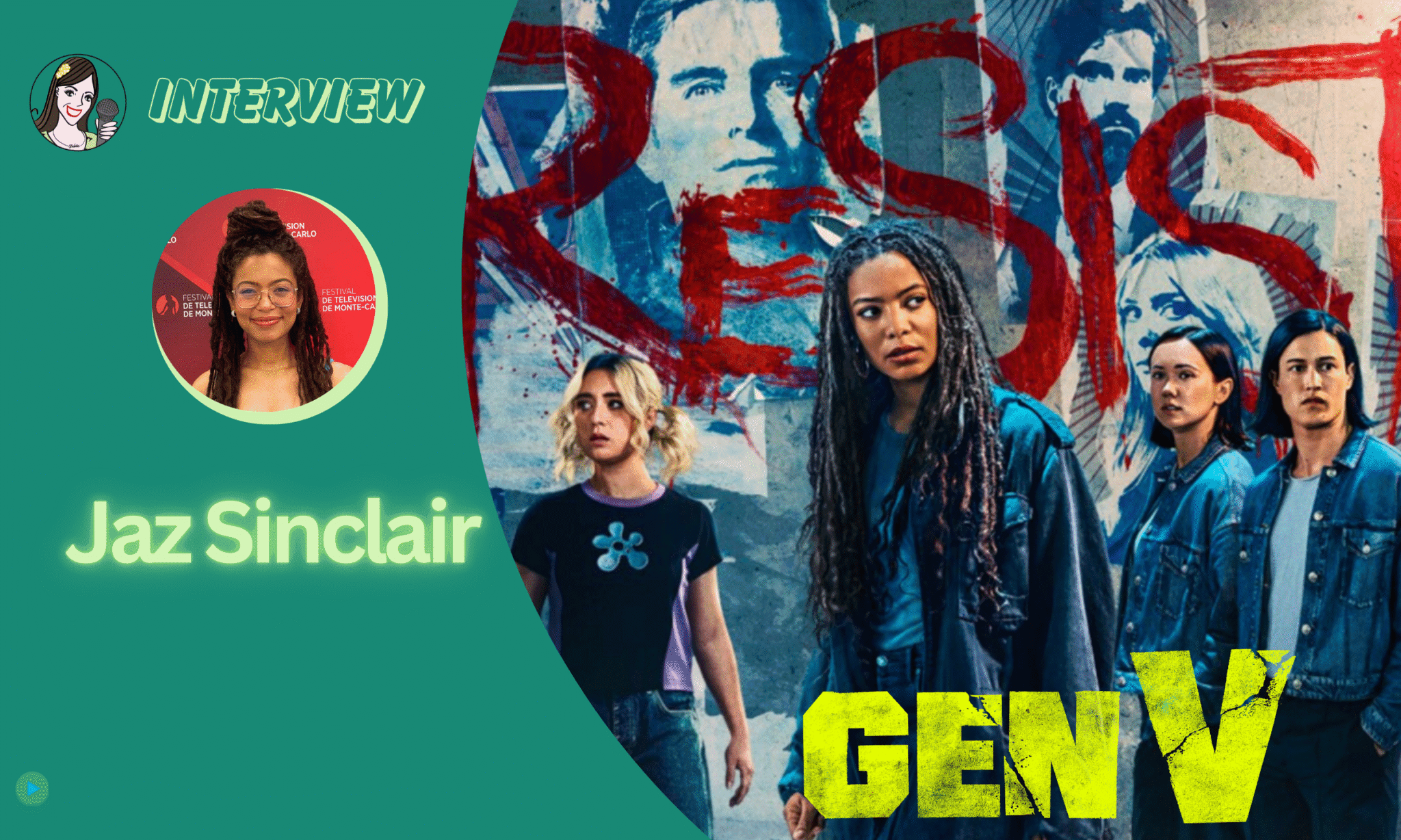 Lire la suite à propos de l’article [VIDEO] Jaz Sinclair dévoile ses super-pouvoirs d’actrice dans GEN V !