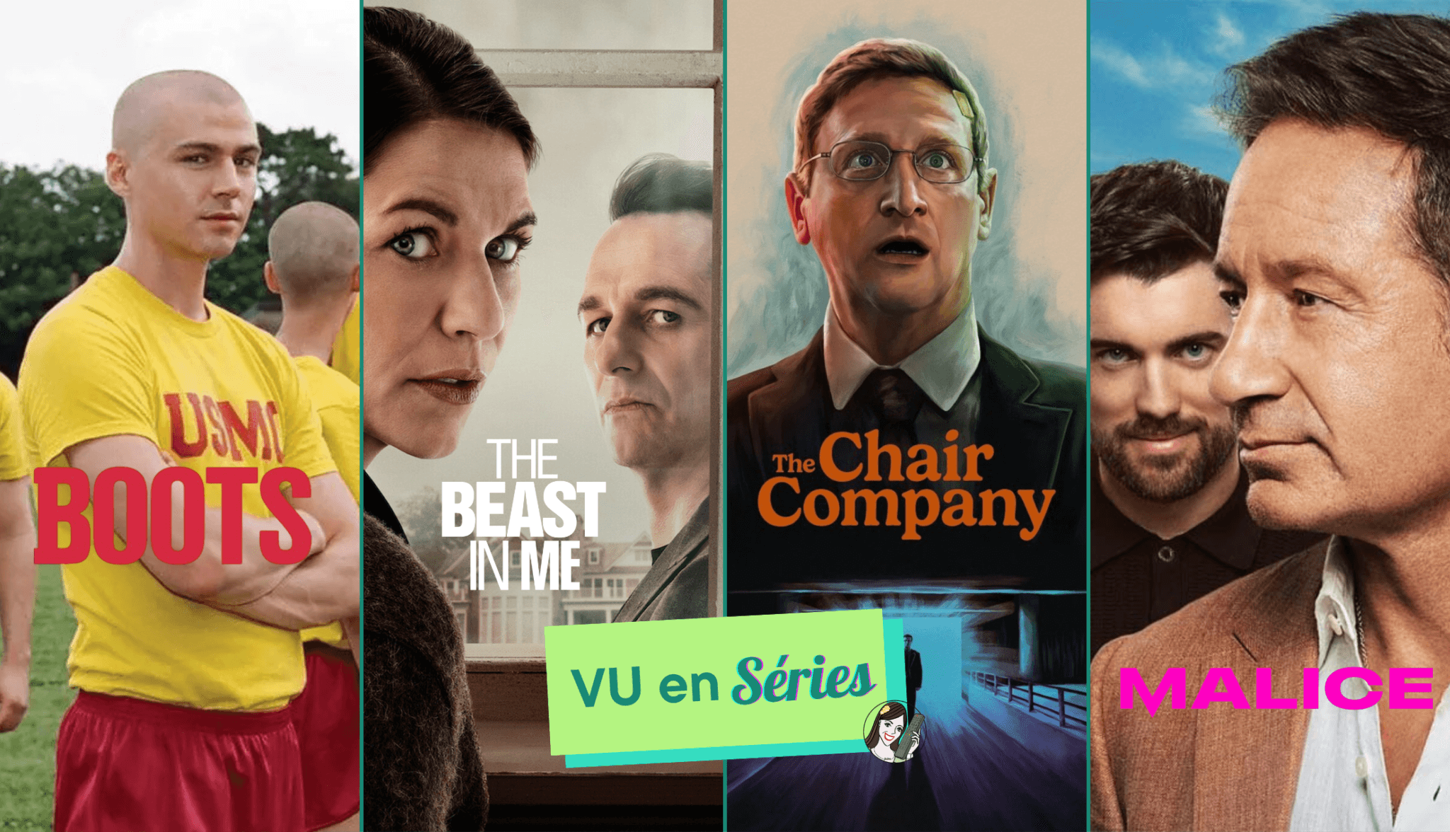 [VU EN SÉRIES] Boots, The Beast Inside Me, The Chair Company, Malice