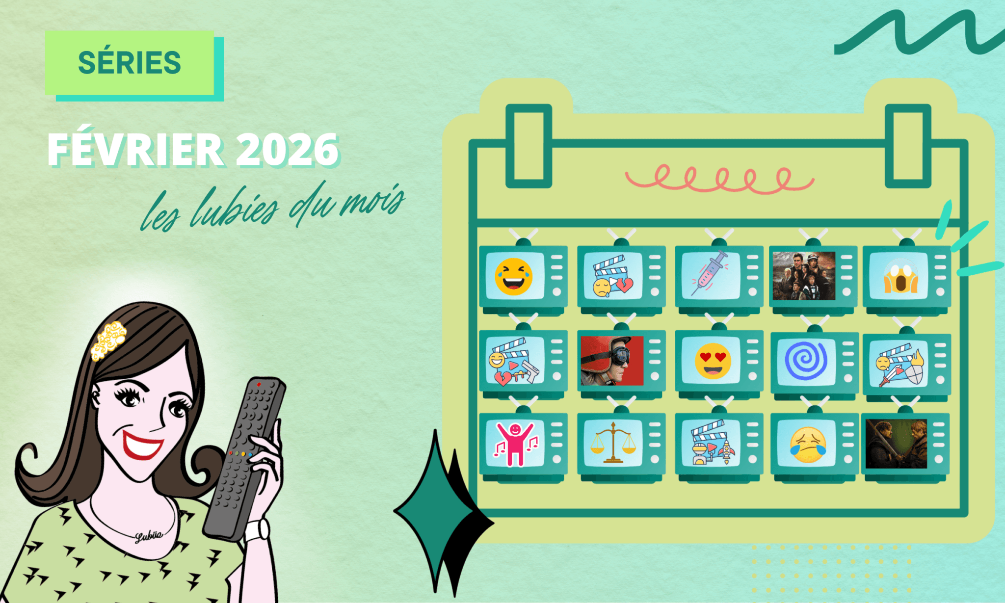 MES LUBIES : les séries à voir en février 2026 !