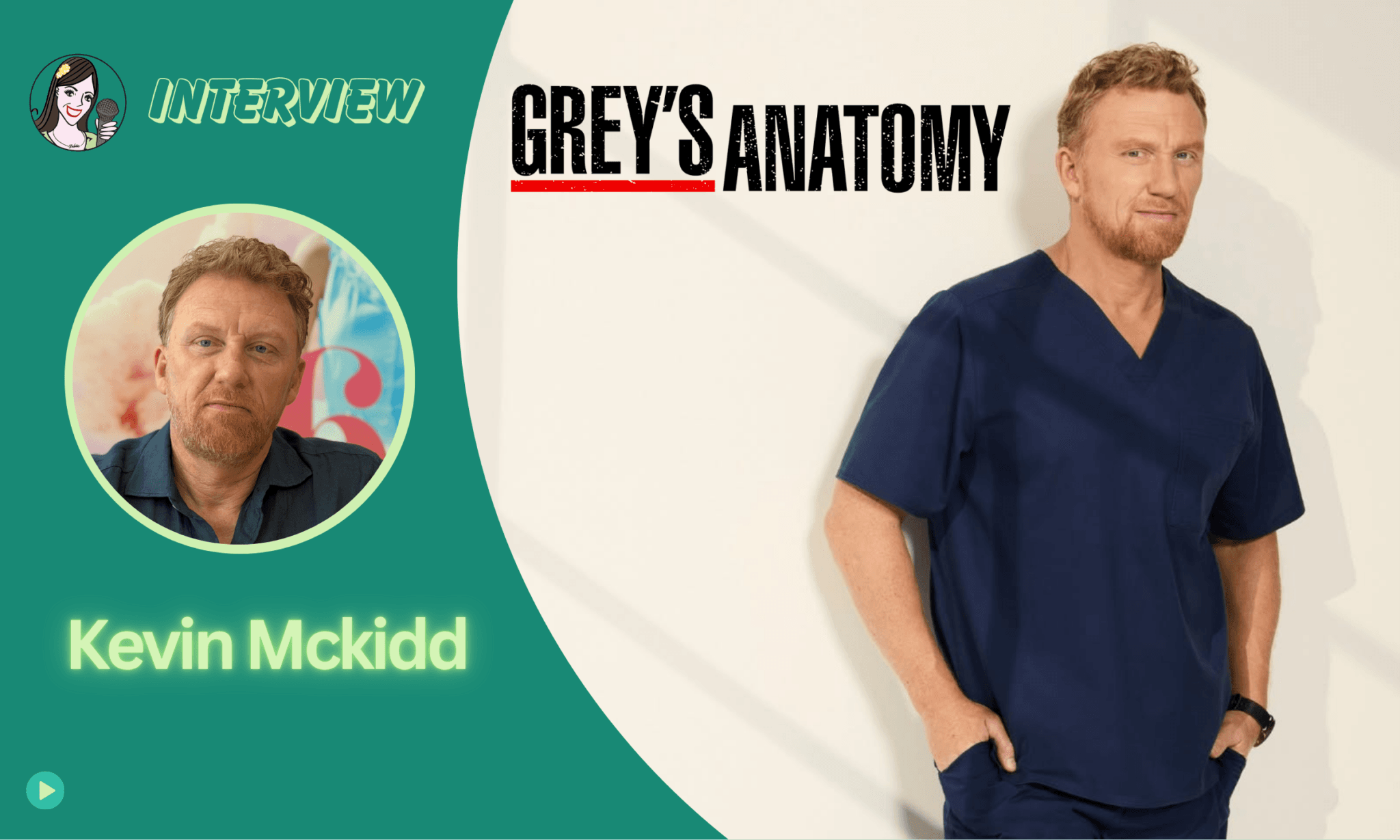 [VIDEO] Kevin Mckidd Kevin McKidd revient sur son départ de GREY&rsquo;S ANATOMY et imagine l&rsquo;avenir d&rsquo;Owen à Paris