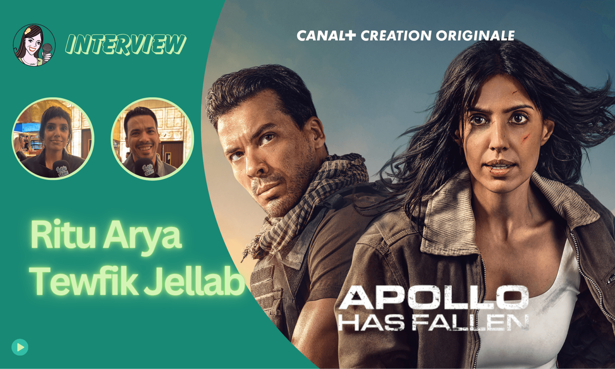 [VIDEO] APOLLO HAS FALLEN : nouvelle mission pour le duo Tewfik Jellab et Ritu Arya !