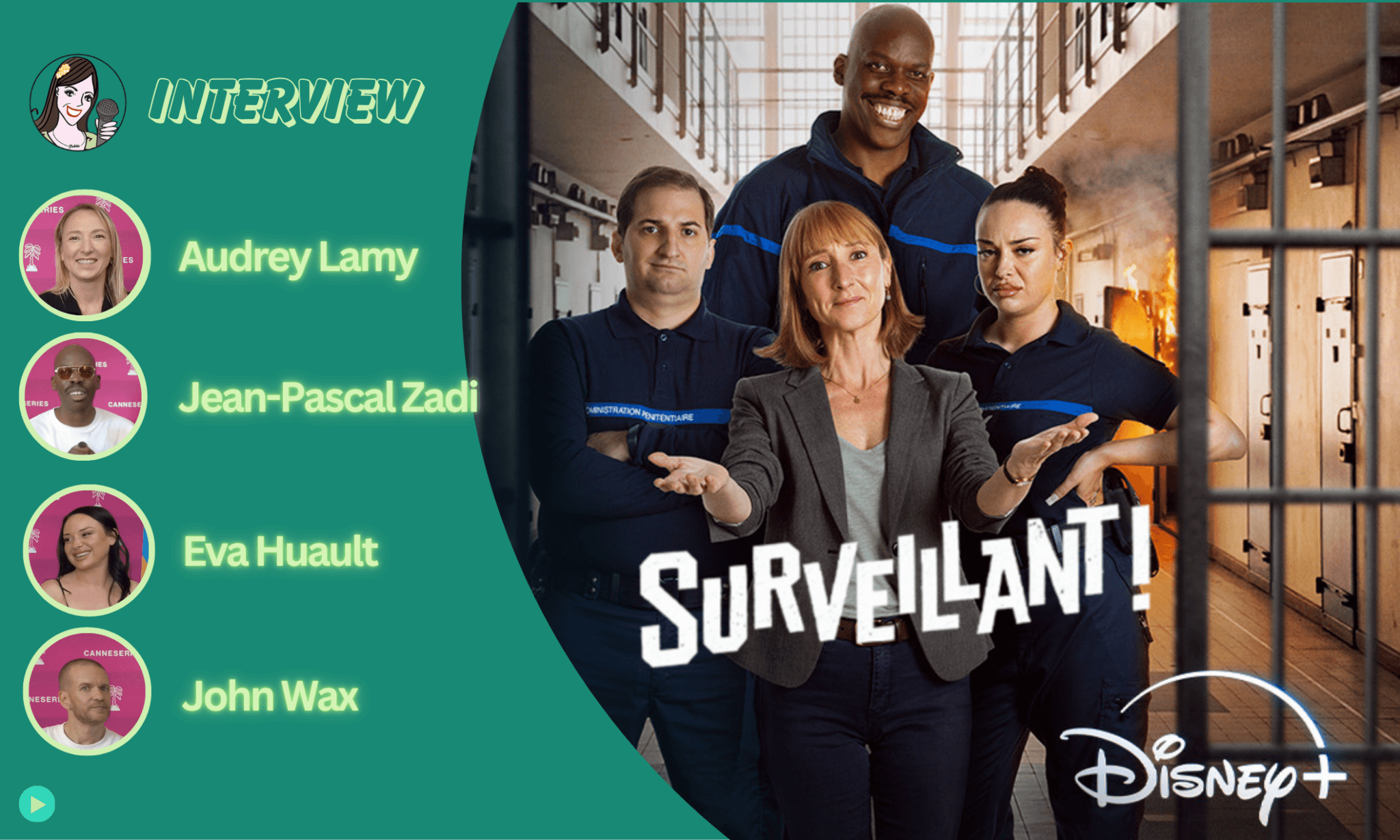 [VIDEO] SURVEILLANT ! Audrey Lamy, Jean-Pascal Zadi et Eva Huault au rapport !