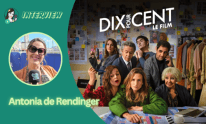 Lire la suite à propos de l’article [VIDEO] DIX POUR CENT, LE FILM : Antonia de Rendinger raconte son tournage fou avec un sanglier !