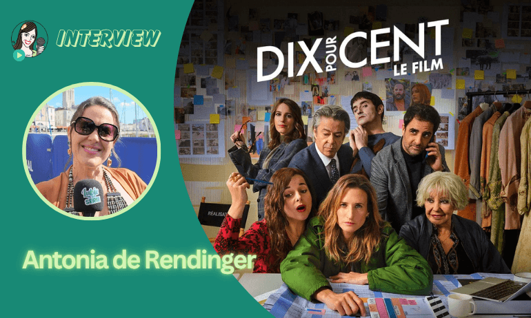 [VIDEO] DIX POUR CENT, LE FILM : Antonia de Rendinger raconte son tournage fou avec un sanglier !