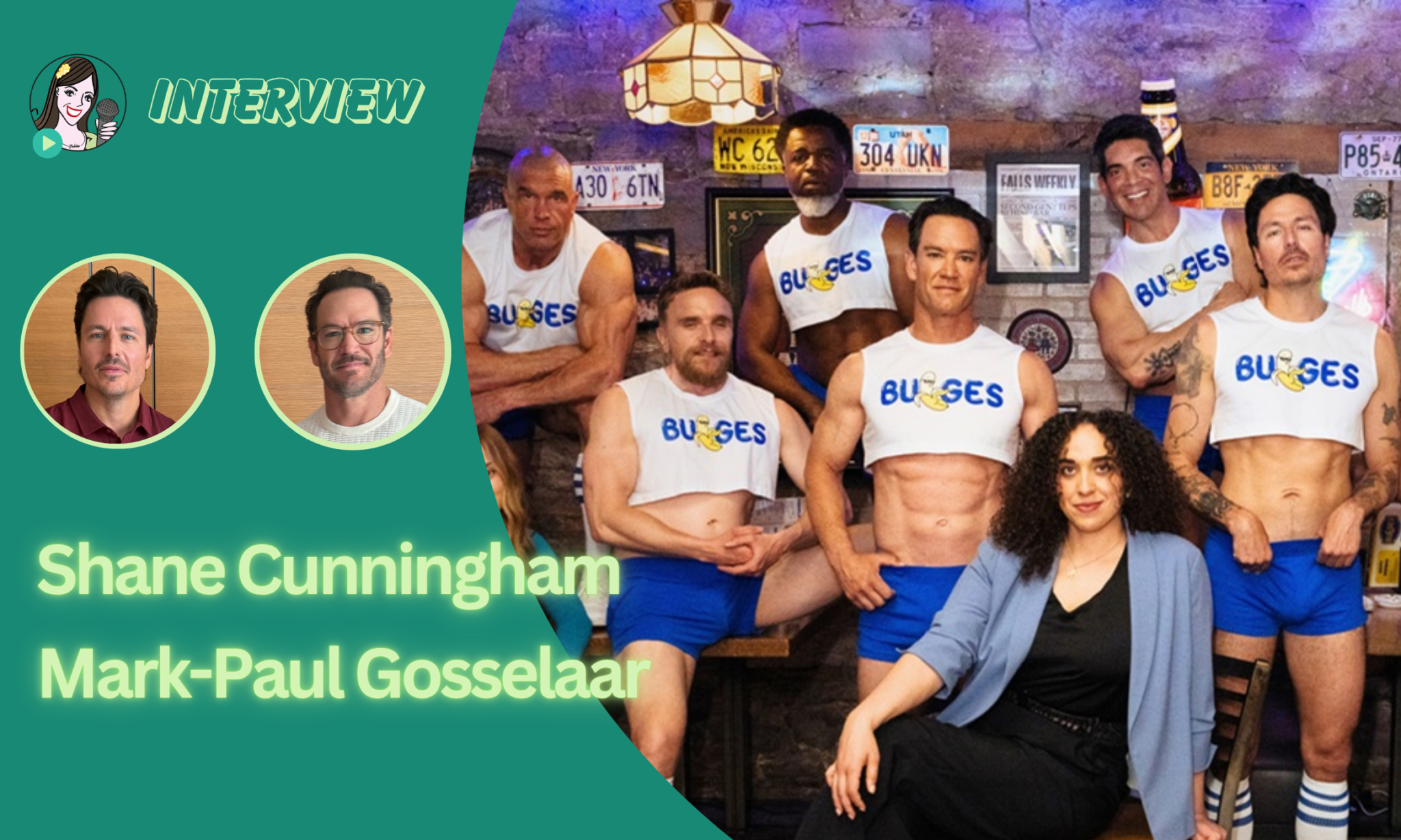 [VIDEO] Mark-Paul Gosselaar et Shane Cunningham se mettent à nu dans BULGES !