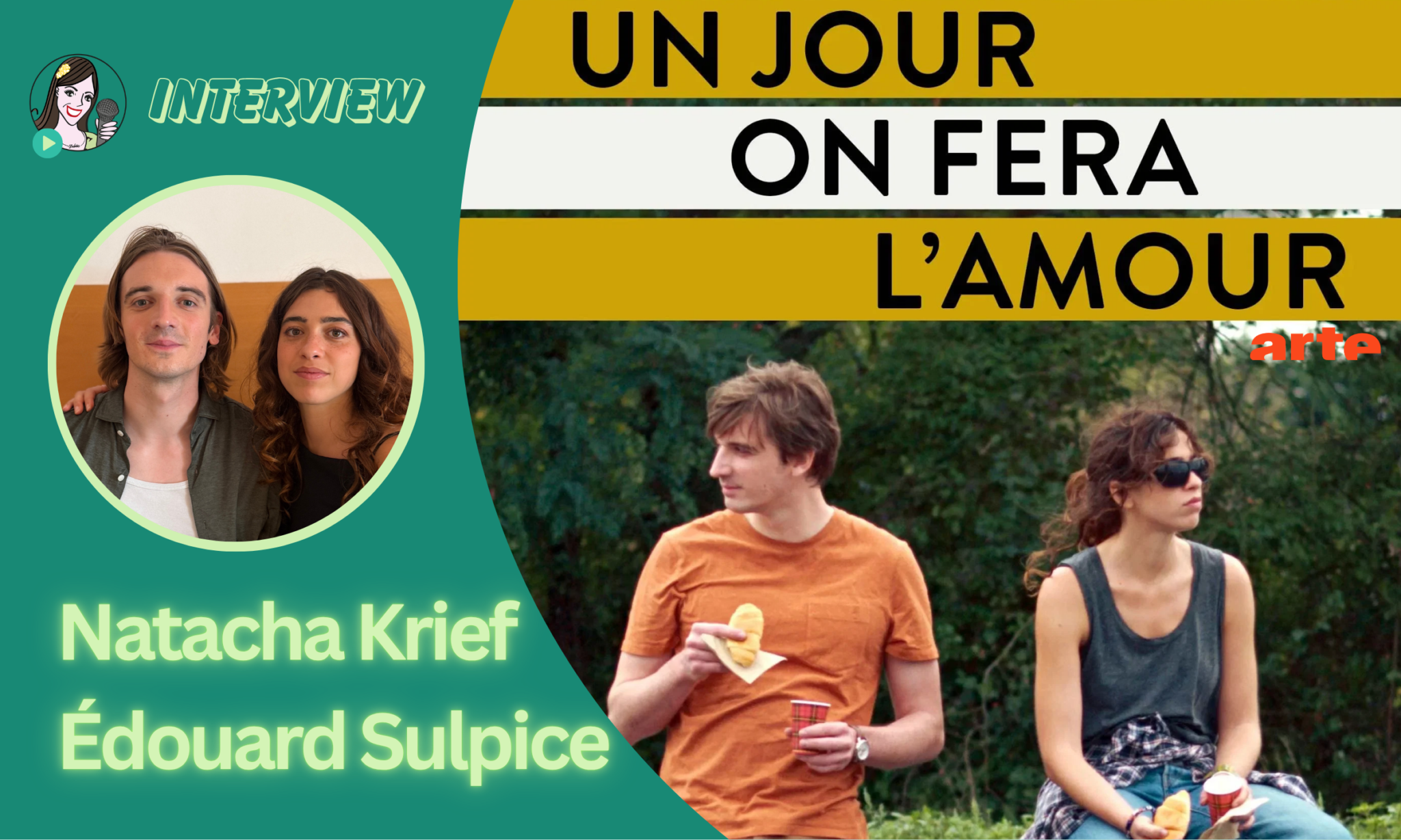 [VIDEO] UN JOUR, ON FERA L&rsquo;AMOUR : Natacha Krief & Édouard Sulpice, deux cœurs à apprivoiser !